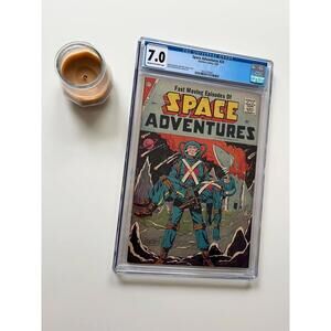Space Adventures #24 CGC 7.0 (1958) Charlton - Sci-Fi Ditko Severin Art Comic